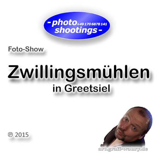 Foto-Show: Zwillingsmhlen in Greetsiel